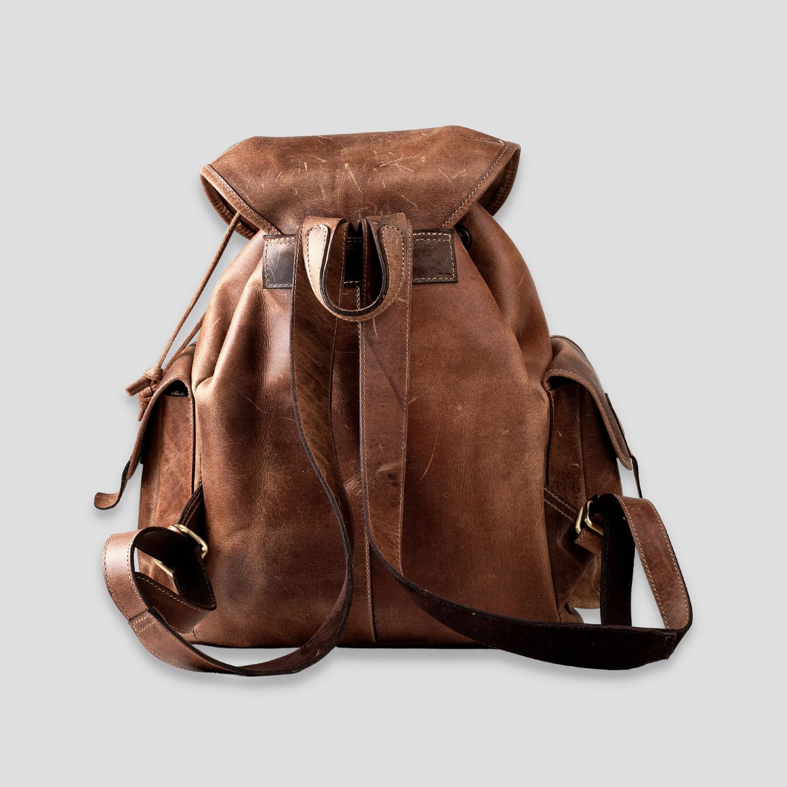 Vintage Backpack For Daily Use, Hiking, Or Travel Niche Leather